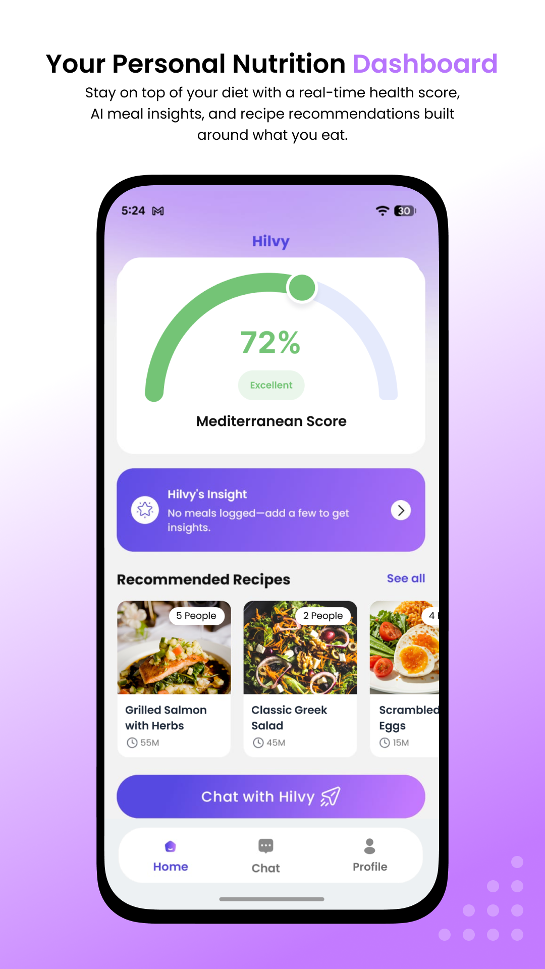 Hilvy app preview 1